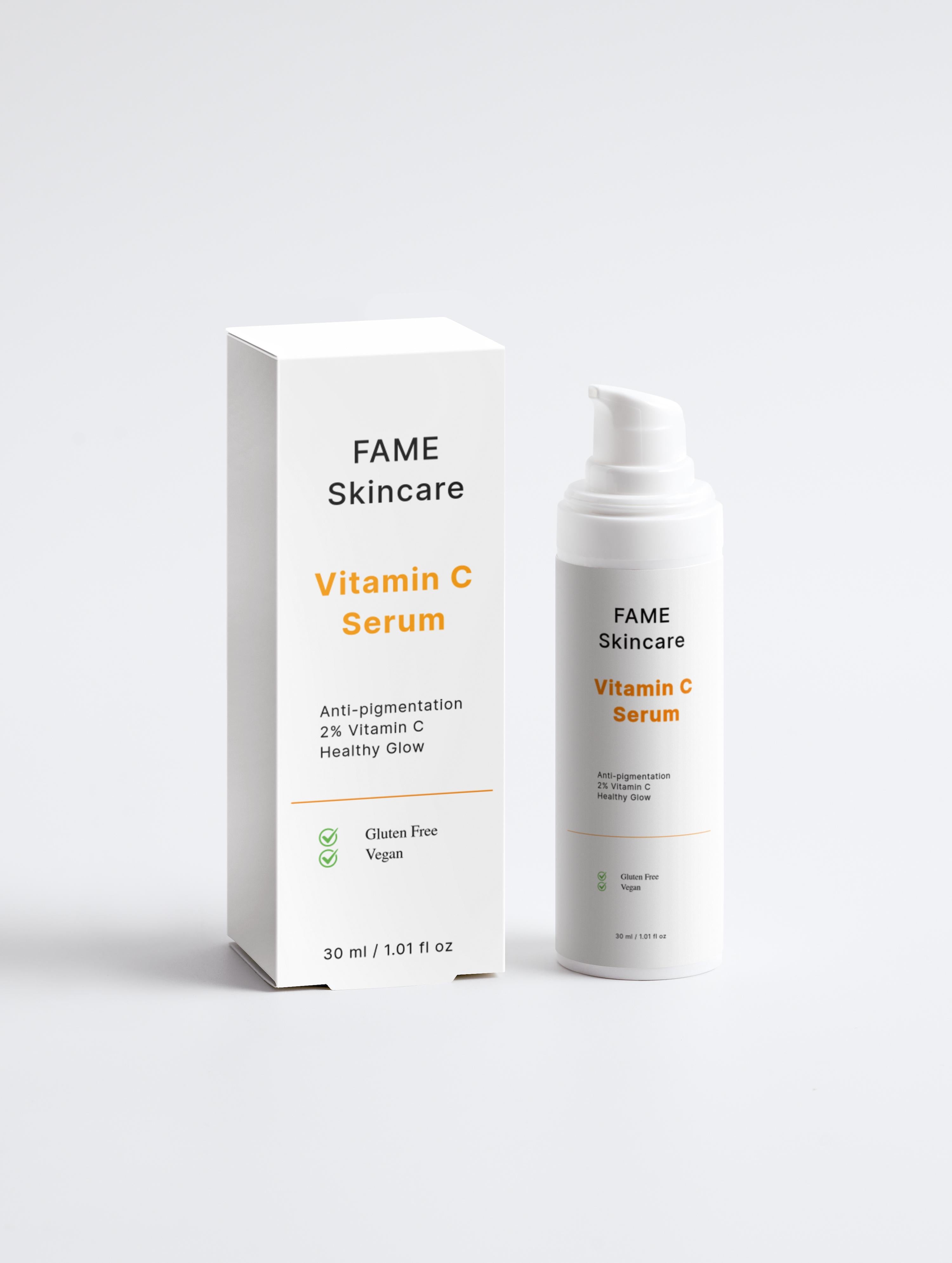 Fameskin Vitamin C Serum – Anti-Pigmentatie & Stralende Glow Serum (30 ml)