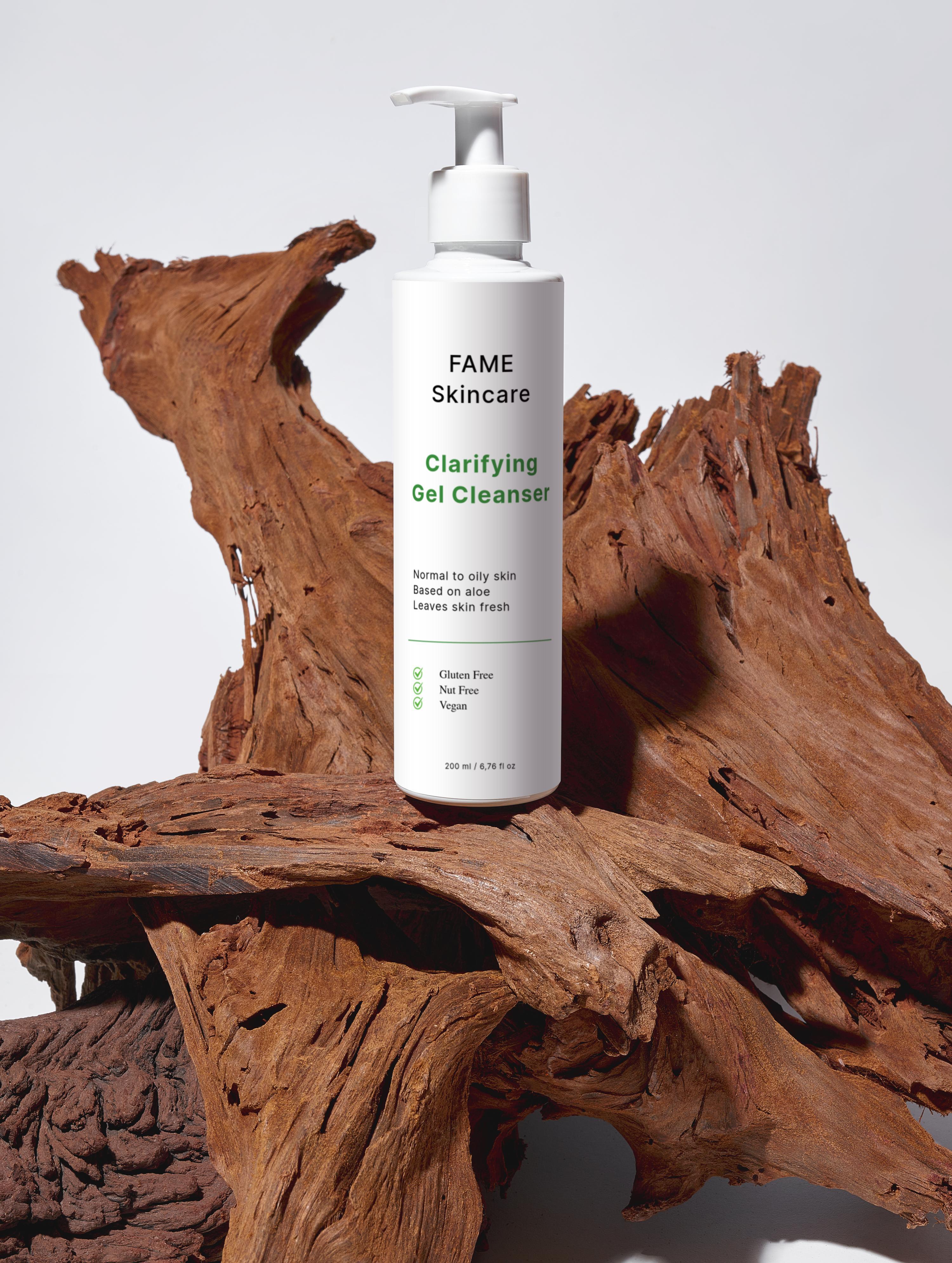 Fameskin Clarifying Gel Cleanser – Verfrissende Gelreiniger met Aloë voor Normale & Vette Huid (200 ml)