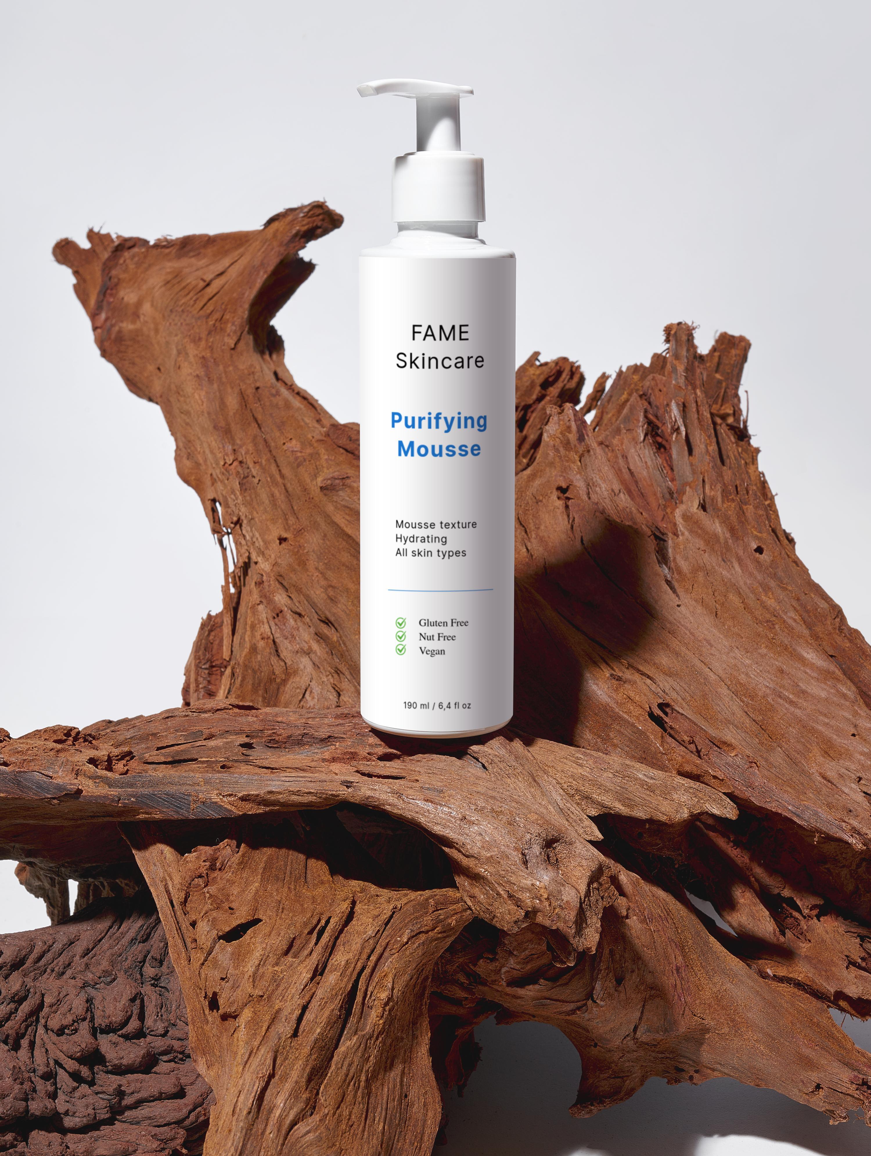 Fameskin Purifying Mousse Cleanser – Hydraterende Reinigingsmousse voor Alle Huidtypes (190 ml)