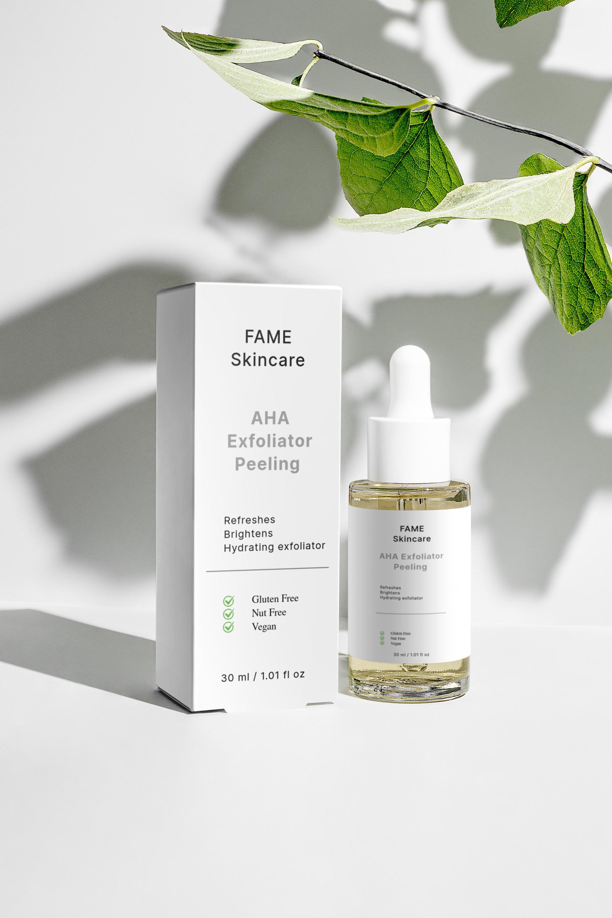 Fameskin AHA Exfoliator Peeling – Verhelderende & Hydraterende AHA Peeling (30 ml)